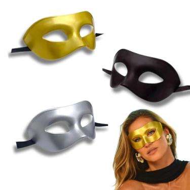 Imagem de Máscara Veneziana Luxo Feminina Premium para Baile de Máscaras Fantasia (prata)