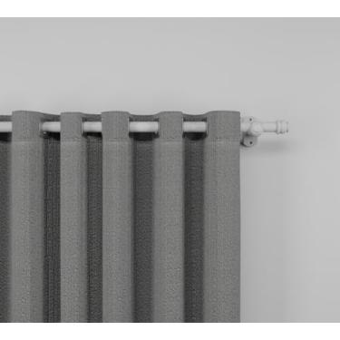 Imagem de Cortina Macau Sem Forro Cinza 2,80m x 2,30m Sofisticação e Neutralidade para seu Ambiente.