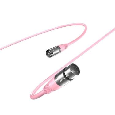 Imagem de Cabo de Microfone Fifine L9, XLR Macho para Fêmea, 1.8m, Rosa - L9CP-Unissex