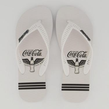 Imagem de Chinelo Coca Cola Thirst Branco-Masculino