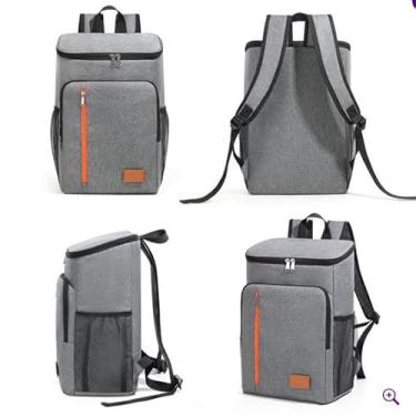 Imagem de Mochila Bolsa Térmica Cooler Grande Impermeável U/VARIADA 23litos