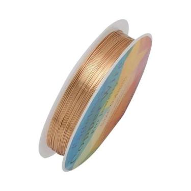 Imagem de Fio De Cobre Colorido Para Pulseiras, Colares E Joias DIY 0.2-1.0mm Ac