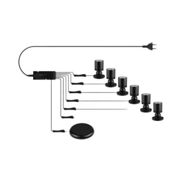 Imagem de Luz LED Para Armário 12V Com Dimmer Touch, 20mm De Penetração, 3W, Luz