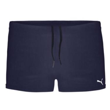 Imagem de Sunga Praia Boxer Puma UV50+ 26010.002, Marinho, GG