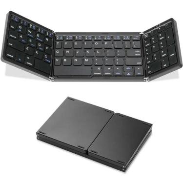 Imagem de Mini Teclado Touch Dobrável Bluetooth Para Celular