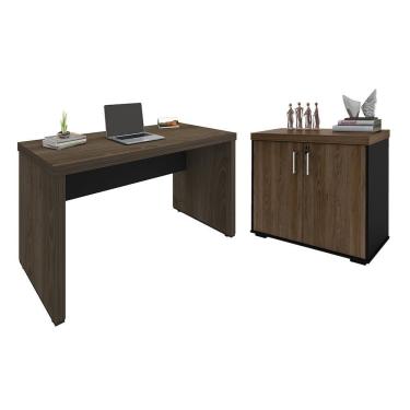 Imagem de Jogo Balcão E Escrivaninha Bedford Charuto Preto