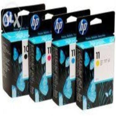 Imagem de Cartucho Hp 11 Kit 4 Cores | 100ps | 510ps | 800ps | K850 | Cp1700