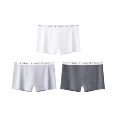 Imagem de Shorts Boxer Esportivos Femininos plus Size Sem Costura Para Verão - o