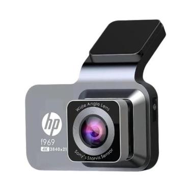 Imagem de Câmera Veicular 4K HD Com Visão Noturna E WiFi HP F969, DVR Com Monito