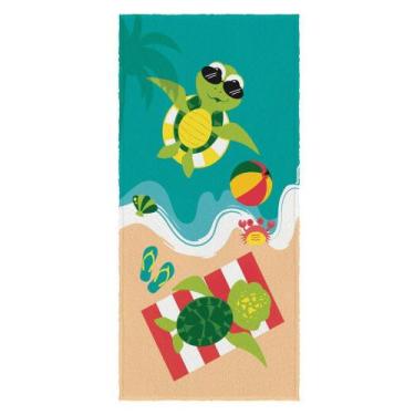 Imagem de Toalha Felpuda de Banho Estampada Infantil Durável Lepper
