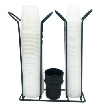 Imagem de Suporte Porta Copo Descartável 50 80ml e 180 200ml Organizador de Copo
