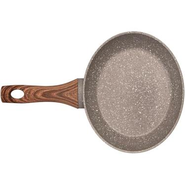 Imagem de Frigideira Aluminio Revestimento Ceramica 24cm Fundo Triplo Fogao Inducao Mimo Style Linha Grafito Cook Panela Antiaderente Avulsa