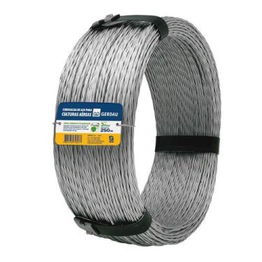 Imagem de Cordoalha Gerdau para Curral 3 Fios 4,87mm 250m 1670Kg