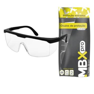 Imagem de Óculos de Proteção Anti Risco EPI de Segurança Medix Kit C/5