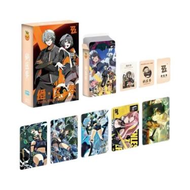 Imagem de Zenless Zone Zero 55 Peças/Conjunto Laser Lomo HD Photocard Set Cartõe