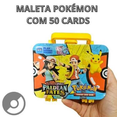 Imagem de tas Pokémon 25 45 50 Gold Edição Limitada - Cards, MALETA 50 CARDS