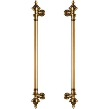 Imagem de Puxador Duplo Classic 1000Mm Ouro Velho Porta Pivotante - Máxima metai