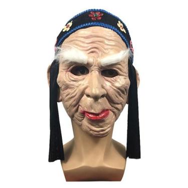 Imagem de Máscara, peruca, chapéu, terror, Halloween, masquerade, cosplay - yiwe