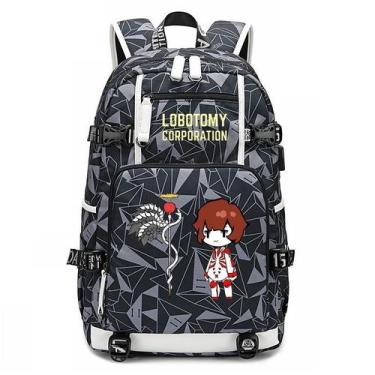 Imagem de Mochila escolar de anime Lobotomys Corporations para escola - Yiweisai
