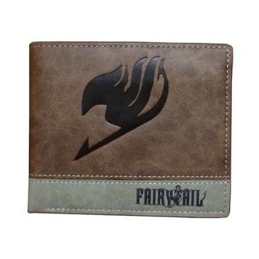 Imagem de Carteira Fairys Tails Anime Leather Bifold para crianças - Yiweisai