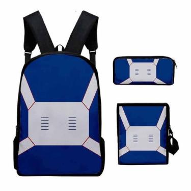 Imagem de Conjunto de mochilas My Heros Academias Todorokis Shotos Cartoon Kids 