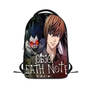 Imagem de Mochila Deaths Notes Kids School Mochila escolar com impressão 3D Oxfo