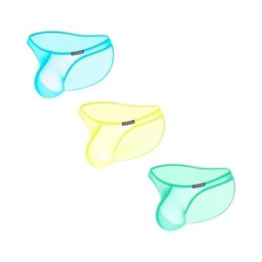 Imagem de Cuecas Transparentes De Cintura Baixa Para Homens ADANNU, Ultra-finas,