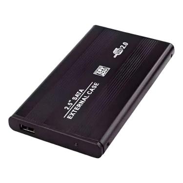 Imagem de Case Hd Externo Usb 3.0 Sata 2.5 Notebook Armazenamento preto