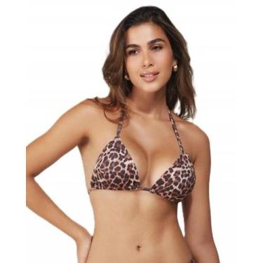 Imagem de L'evo Animal Print cortininha Busto, Marrom, G