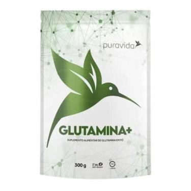 Imagem de L Glutamina Premium Vegan 300g Sabor Neutro Pura Vida Neutro - Puravid