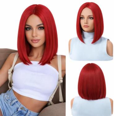 Imagem de Peruca Premium Hair Curta Lisa Super Natural Corte Moderno - bbles, Ve