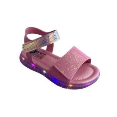 Imagem de Sandália Pampili Infantil LED Prática Confortável e Moderna-Feminino