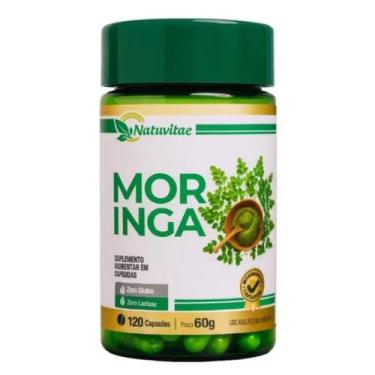 Imagem de moringa 120 cápsulas 500mg Natuvitae