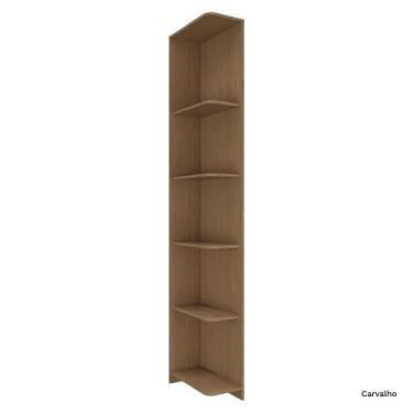 Imagem de Guarda Roupa Modulado Cantoneira Curva 245cm Altura Setiba - Móveis Ri