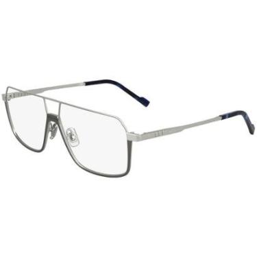 Imagem de Armação de Óculos Zeiss ZS24157LPMAG-SET 048 - Cinza 57 - Titânio-Masculino