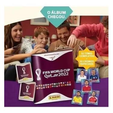 Imagem de Álbum Copa Mundo Qatar 2022 Capa Dura + 100 Figurinhas Full - Congratu