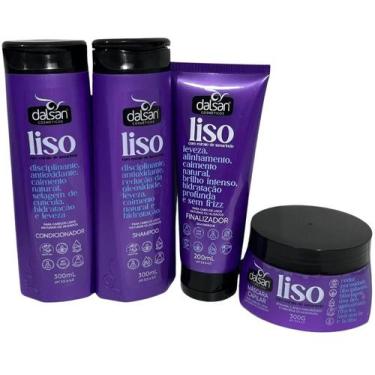 Imagem de Kit Dalsan Tratamento Cabelo Liso Radiante