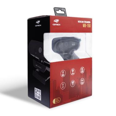Imagem de Webcam C3tech Wb-150bk Full Hd 1080p