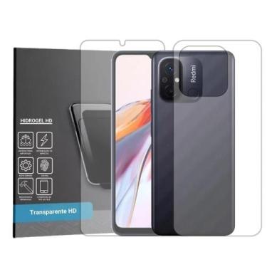 Imagem de Película Hidrogel HD Frente e Verso Para Xiaomi Redmi 12C - GR Global 