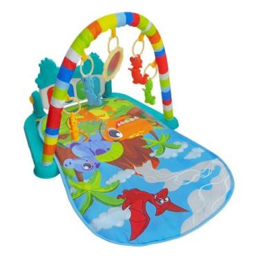 Imagem de Tapete de Atividades Para Bebê Piano Play Funny Dino Maxi Ba - Congrat