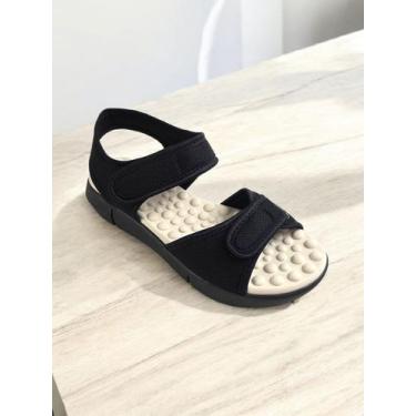 Imagem de Sandália Papete Feminina Ortopédica Anatômica Massageadora Leve Macia 