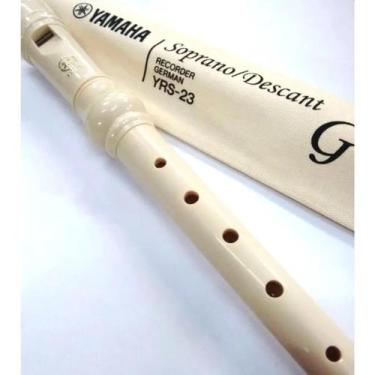 Imagem de Flauta Doce Soprana Yamaha Germânica yrs23