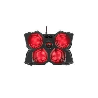 Imagem de Suporte para Notebook GXTrust 278 Yozu, Até 17.3", com 4 Coolers e 4 Velocidades, LED, Preto - 20817