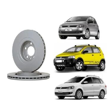 Imagem de Disco de Freio Dianteiro D35A para Fox, Polo, Golf, Bora, Space Fox, Suran, A3, TT e Ib...