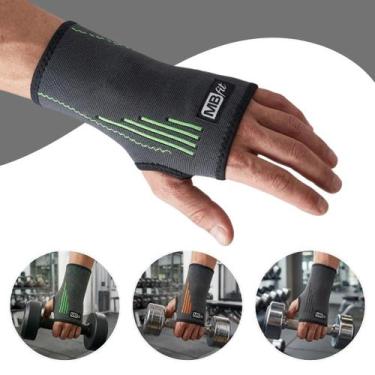 Imagem de Munhequeira De Compressão Punho Elástica Ortopédica Ajustável Tendinit