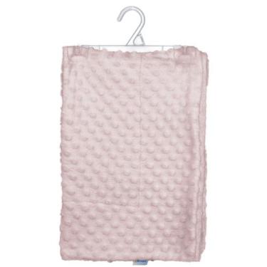 Imagem de Manta Pipoquinha para Bebê 70 cm x 90 cm Baby Joy, Rosa