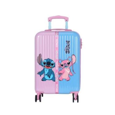 Imagem de Mala De Bordo Viagem Infantil Disney Stitch e Angel -, Rose