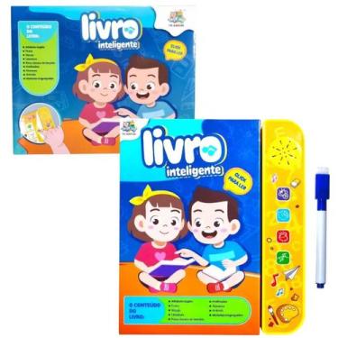 Imagem de Livro Educativo Infantil Inteligente Com Botões E Sons Interativos Par