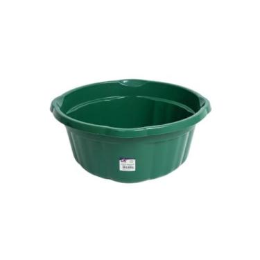 Imagem de Bacia Plástica Verde Extra Reforçada 20 Litros Terraplast Cor:VERDETam