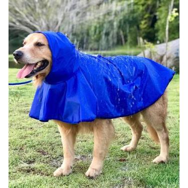 Imagem de Capa de Chuva para cachorro - Marinho - Malloo, M
